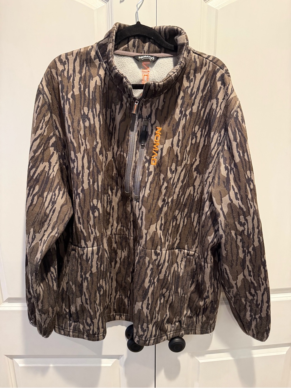 Nomad Bottomland Camo Quarter-Zip Fleece